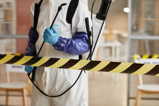 Professional Biohazard Cleanup technician working in Lowell, AR